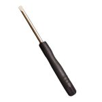 پیچ گوشتی 2 سو پلاستیکی دسته مشکی طول 8CM تیغه 3M دسته ضخیم