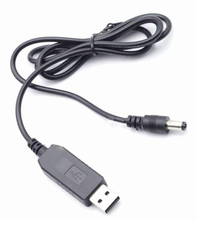 کابل افزاینده ولتاژ USB به 12V