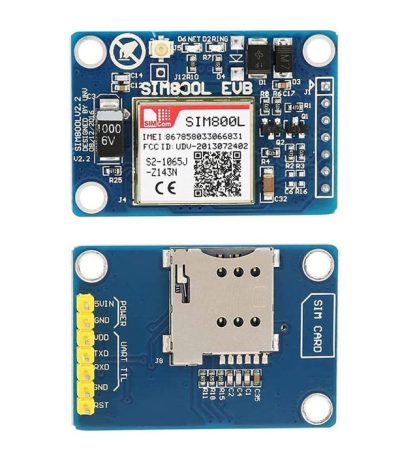ماژول سیم کارت SIM800L برد آبی
