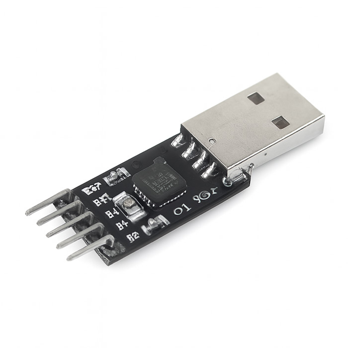 lp0996 ماژول برد مشکی TTL TO USB با مبدل CP2102
