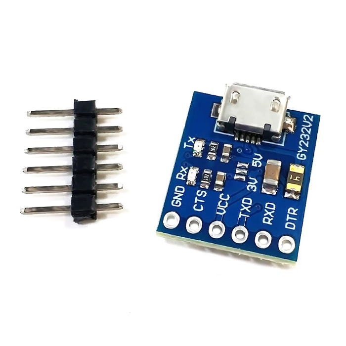 lp1000 ماژول TTL TO MICROUSB با مبدل CP2102
