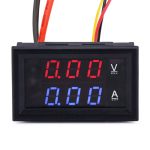 ماژول ولت متر و آمپرمتر قرمز آبی 100V 100A