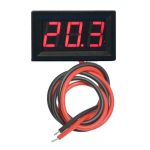 ماژول ولت متر پنلی دو سیمه قرمز 100V 0.56INCH