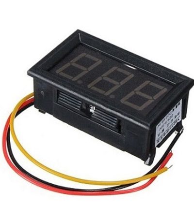 ماژول ولت متر پنلی سه سیمه قرمز 300V 0.56INCH