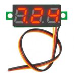 ماژول ولت متر سه سیمه قرمز 100V 0.36INCH