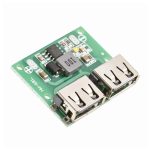 ماژول کاهنده ولتاژ دو خروجی USB 5V 3A