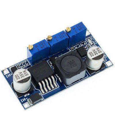 ماژول کاهنده ولتاژ با قابلیت تنظیم نقطه قطع LM2596